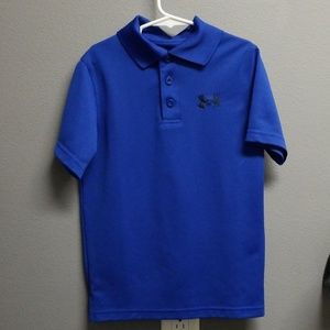 Boys Under Armour small polo